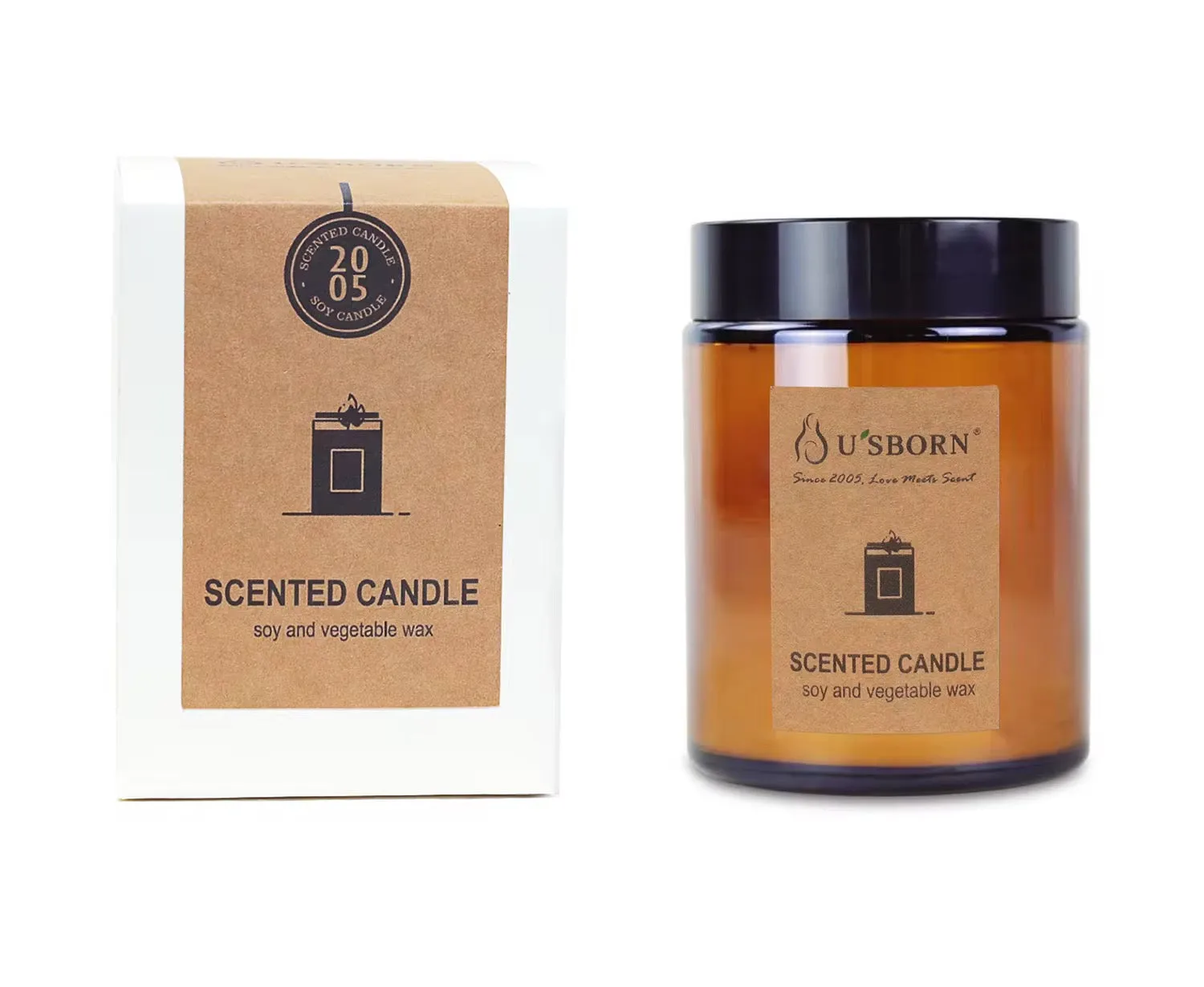 شموع زجاجية عطرية scented glass candles