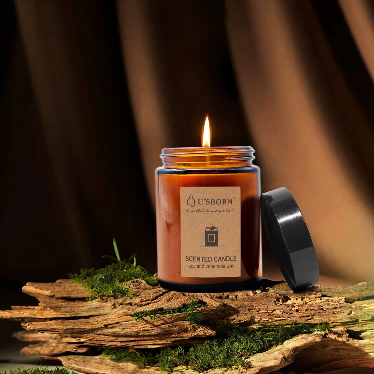 شموع زجاجية عطرية scented glass candles