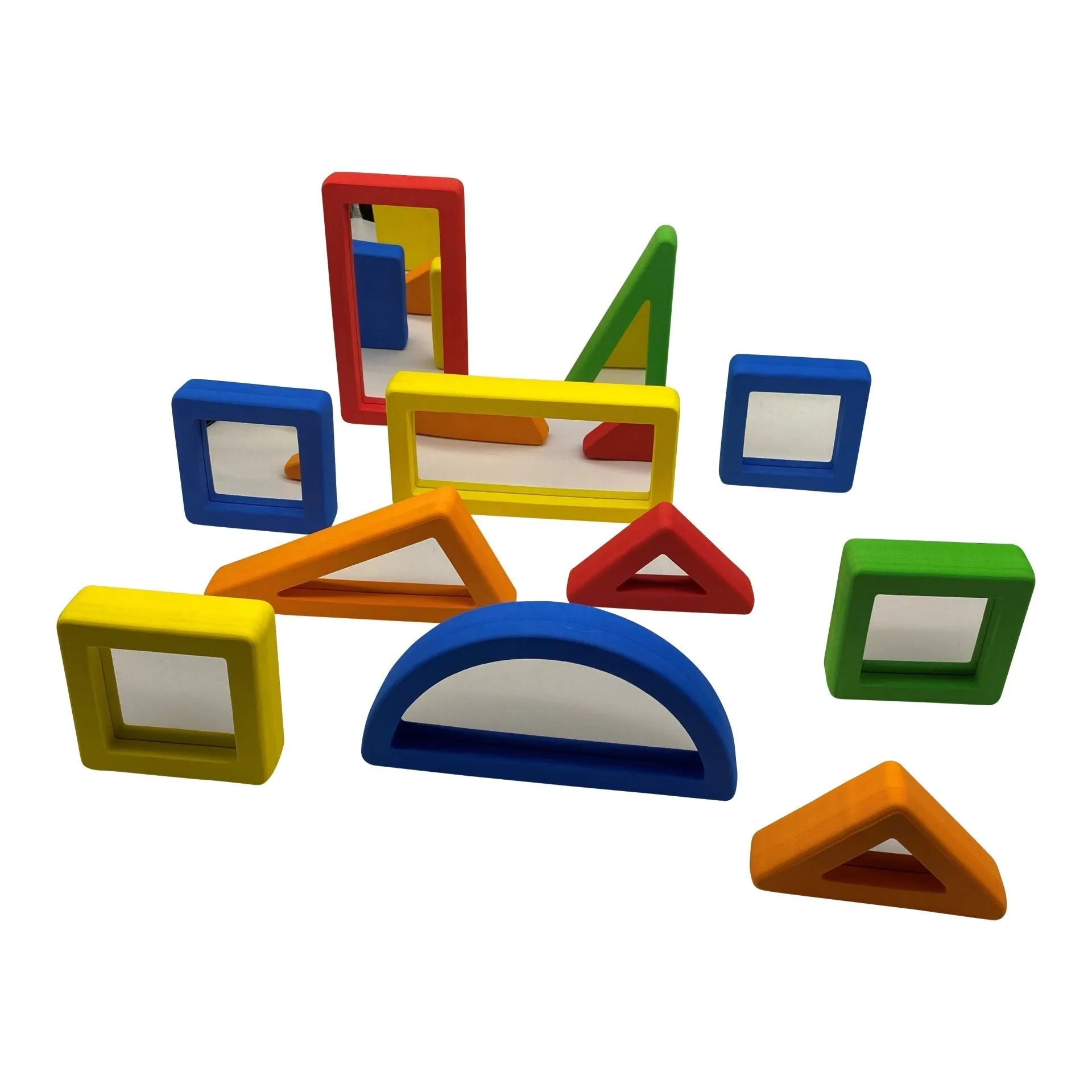 11 Soft Foam Mirrors for Sensory