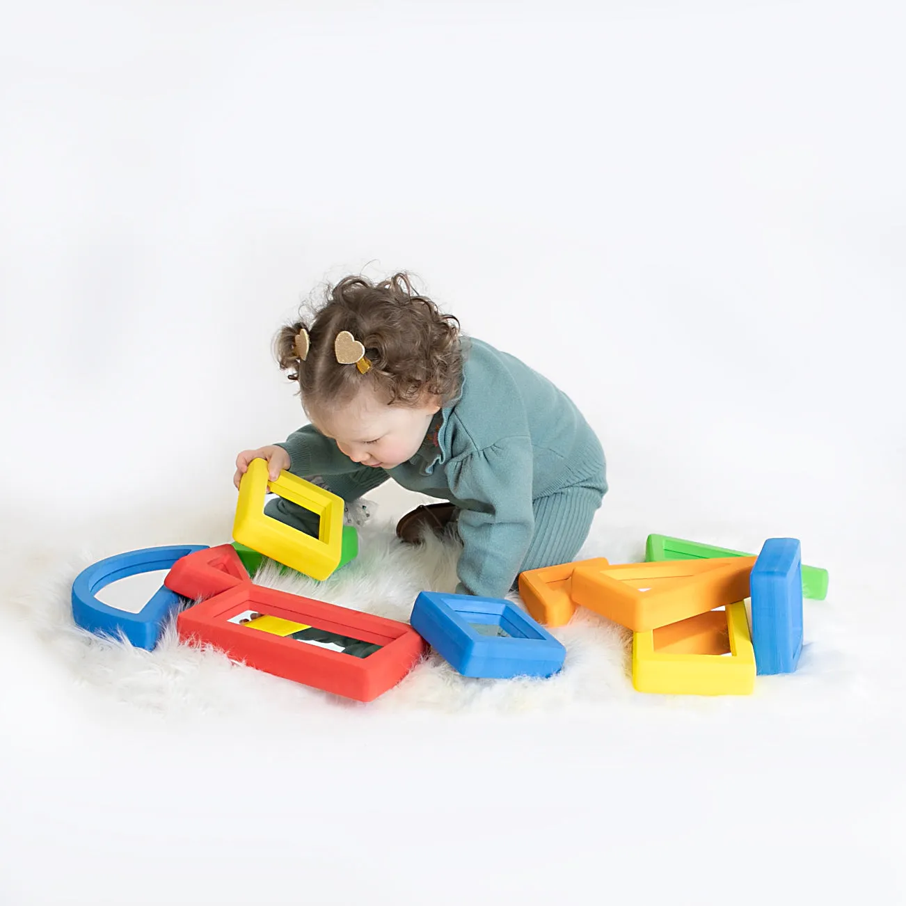 11 Soft Foam Mirrors for Sensory