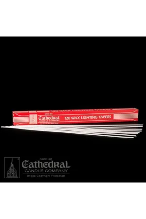 120 Wax Lighting Tapers - GG91301201