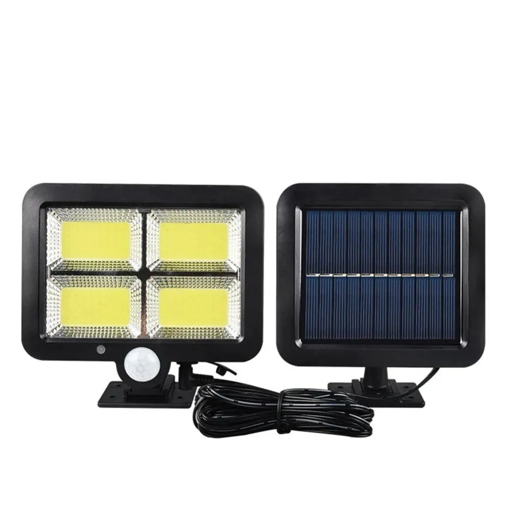 1/4/6 Cob Waterproof Rechargeable Motion Sensor Solar Light for Street Garden