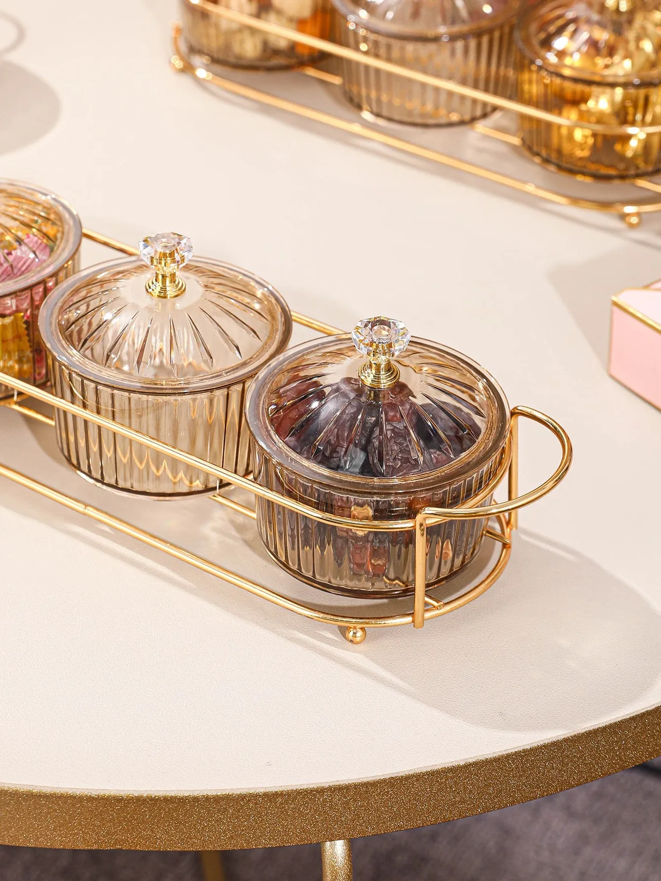 1pc Minimalist Tray With Storage Box