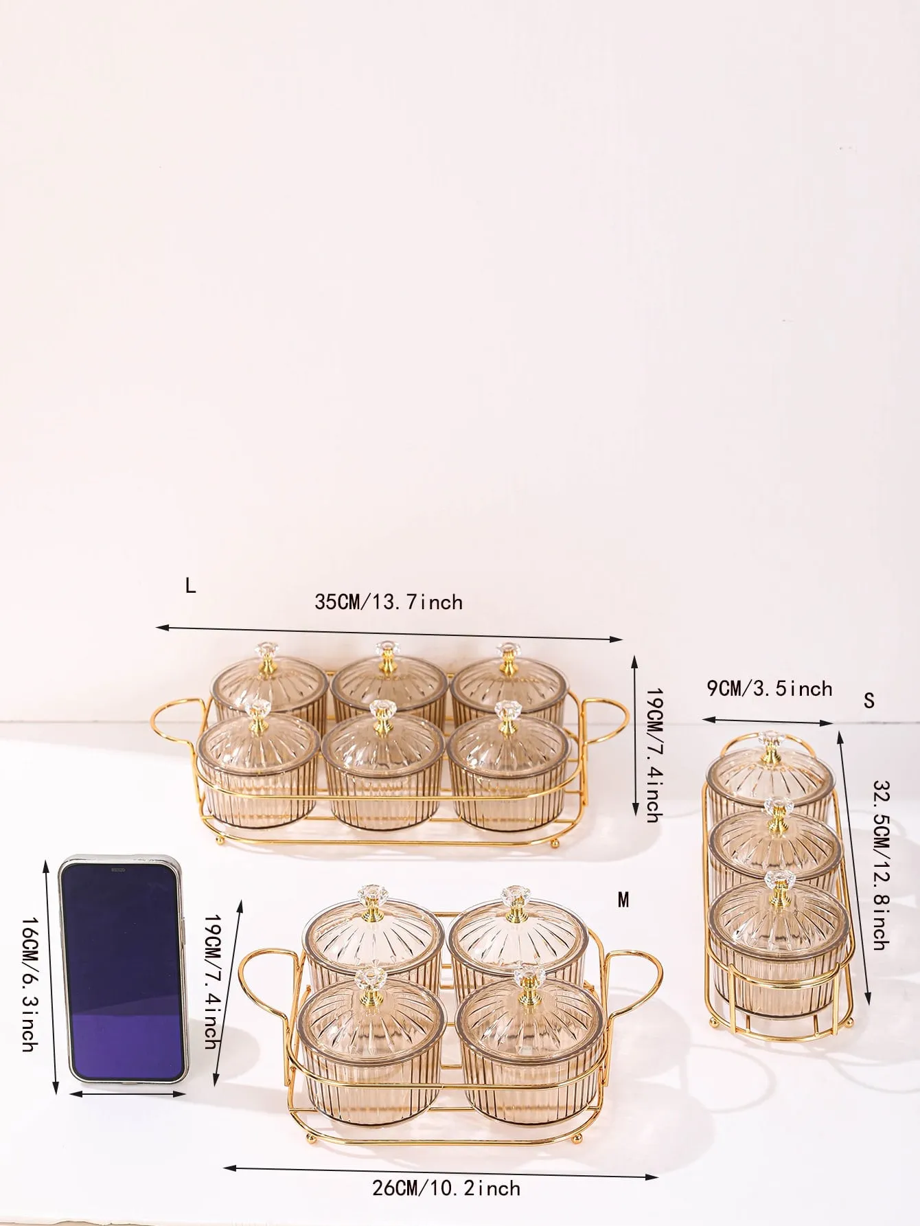 1pc Minimalist Tray With Storage Box