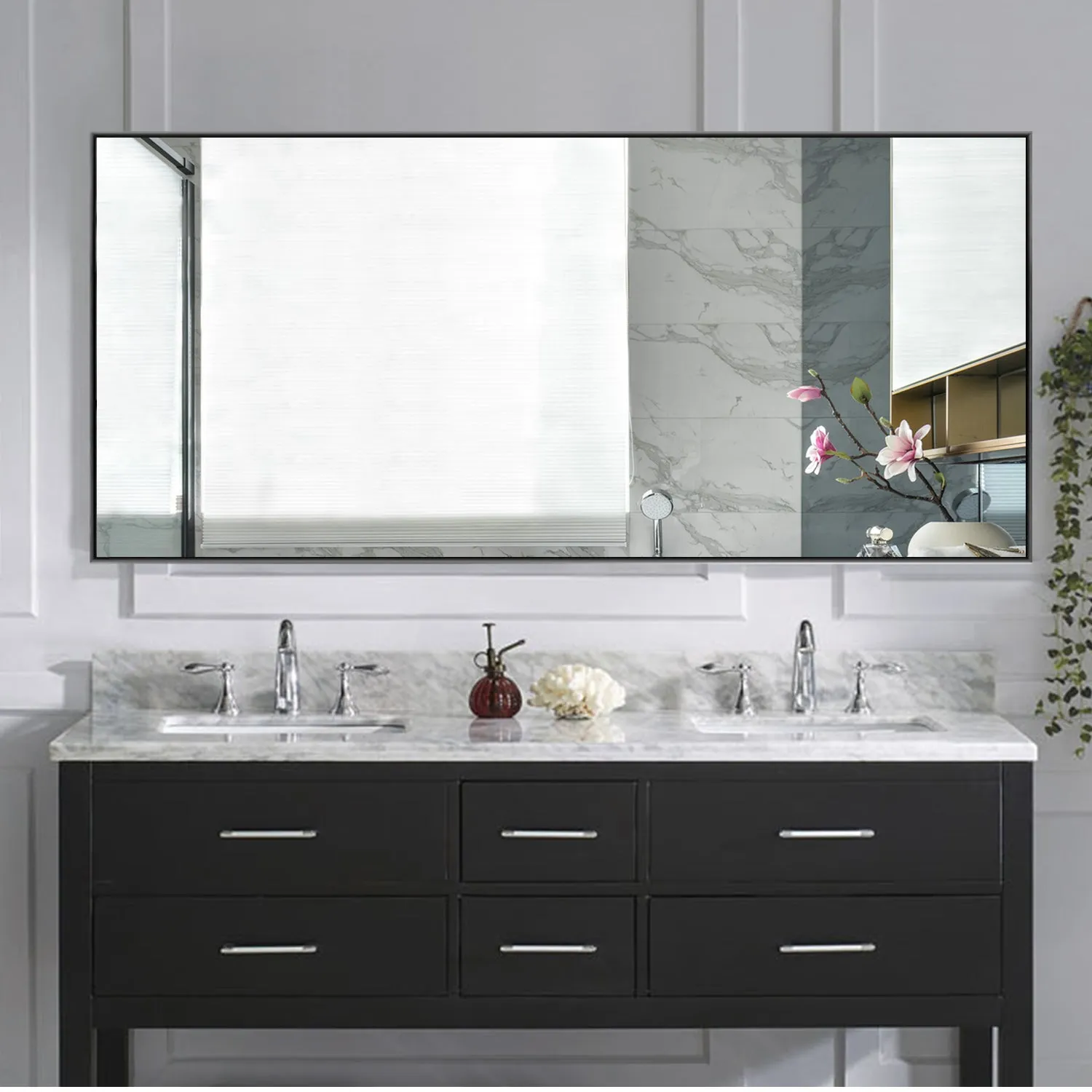 47-in H x 21-in W Wall Mirror