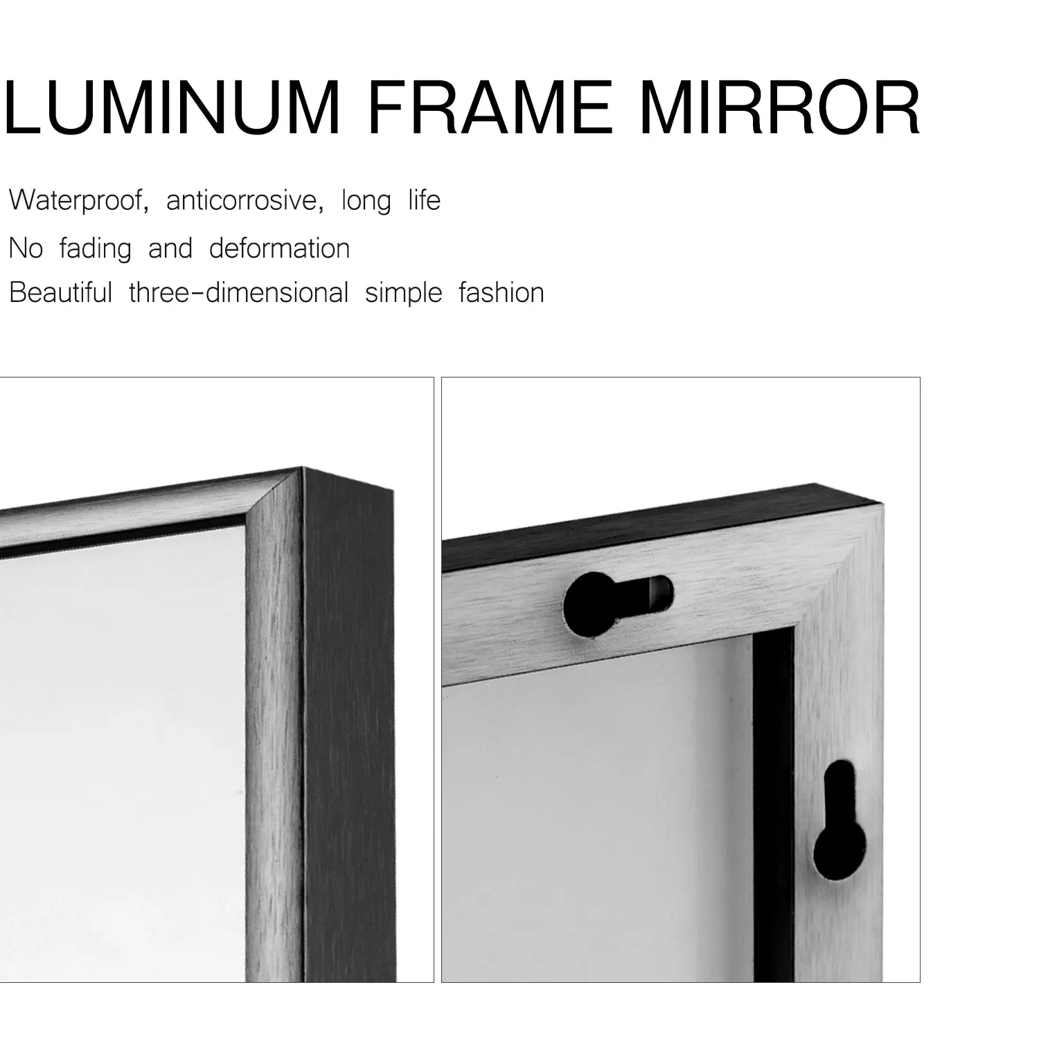 47-in H x 21-in W Wall Mirror