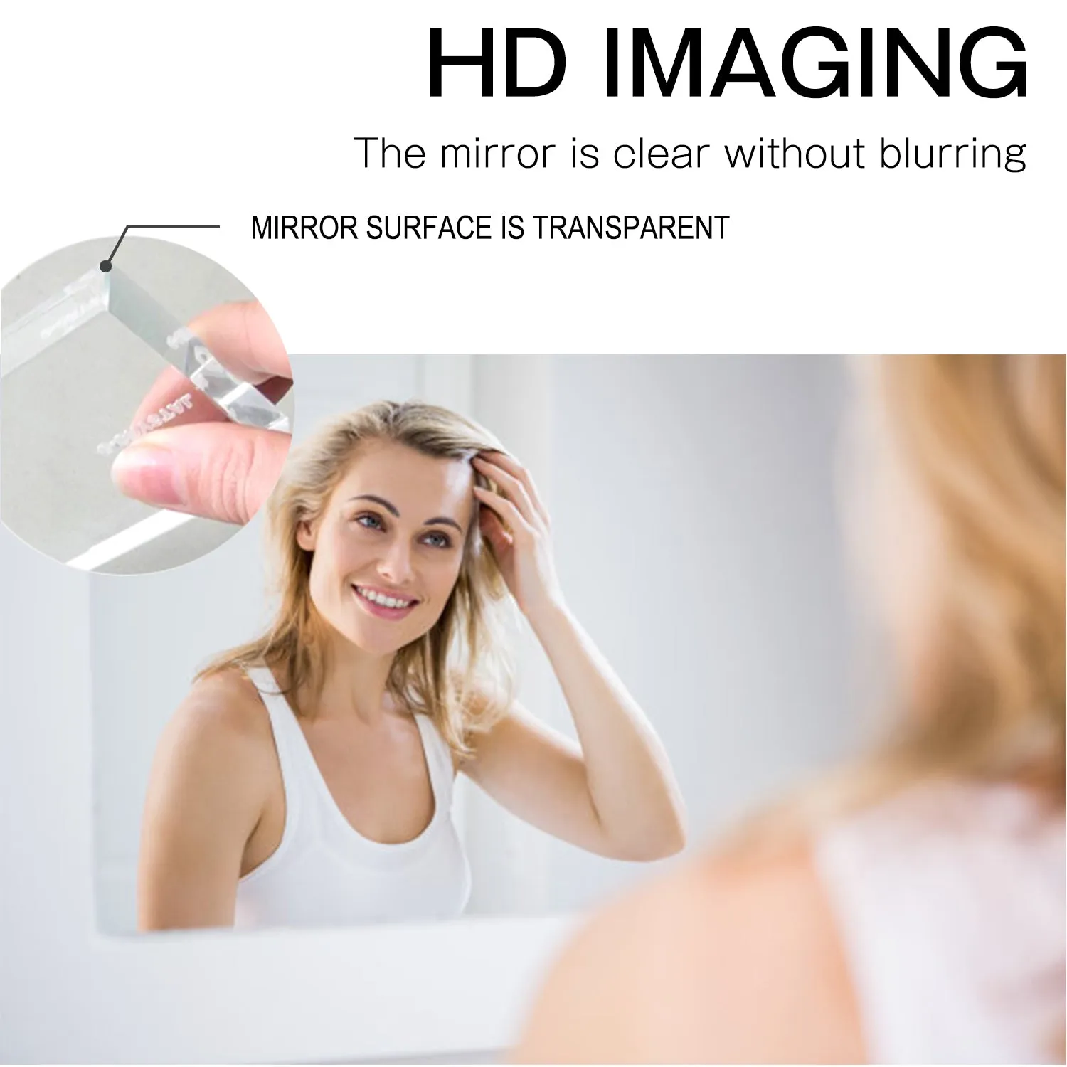 47-in H x 21-in W Wall Mirror
