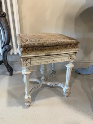 Adjustable French Piano Stool
