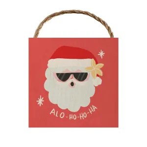 Alohohoha Santa 7x7 RED Back Rope