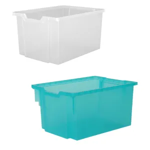 Antimicrobial Trays F25 Extra Deep Gratnell's Plastic Storage Trays - H225 x W312 x L427mm