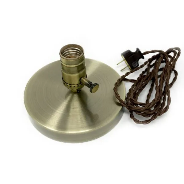 Antique Brass Finish Table Lamp