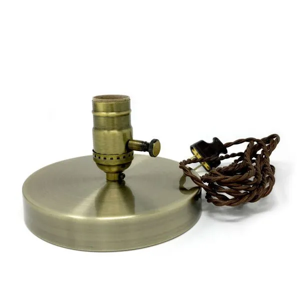 Antique Brass Finish Table Lamp