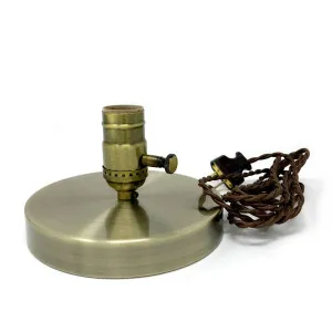 Antique Brass Finish Table Lamp