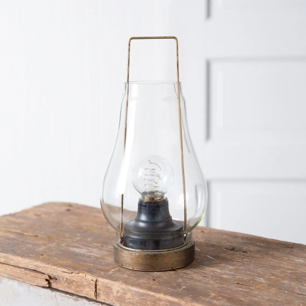 Antiqued Brass Pioneer Lantern