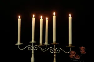 Apurk 3D Flameless Led Candle with Remote Home Decor Candle | for Birthday/Gifting/Wedding/Restaurant | Flameless Electric Candle (Set of 6 PCs,Multicolor)