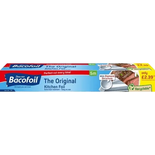 Bacofoil The Original Kitchen Foil, 30cm x 5m