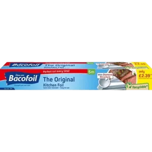 Bacofoil The Original Kitchen Foil, 30cm x 5m