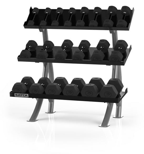 Batca FZ-7 (3-Tier 4' Dumbbell Rack)