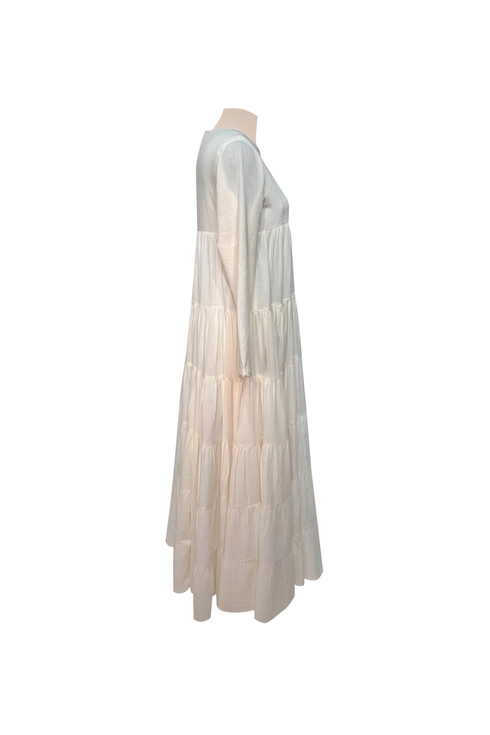 Black Velvet Gota Cape with Full Sleeves Jalabiya For Women