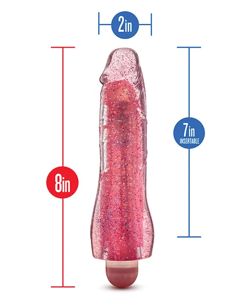 Blush Glow Dicks Glitter Vibrator - Molly