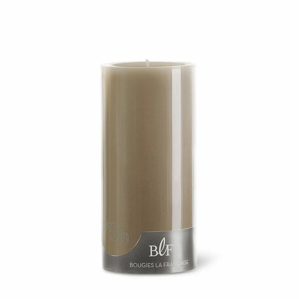bougies la francaise | pillar candle | taupe - DC
