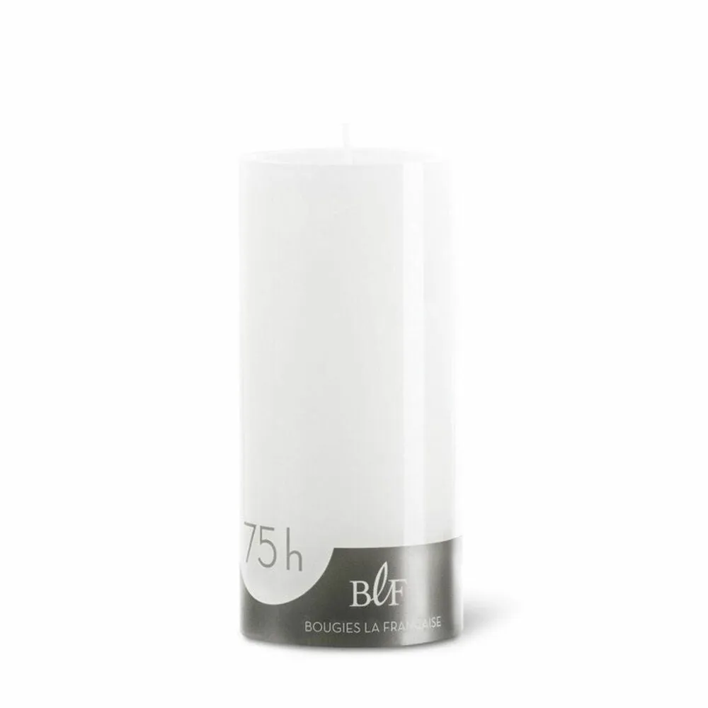 bougies la francaise | pillar candle | white - DC
