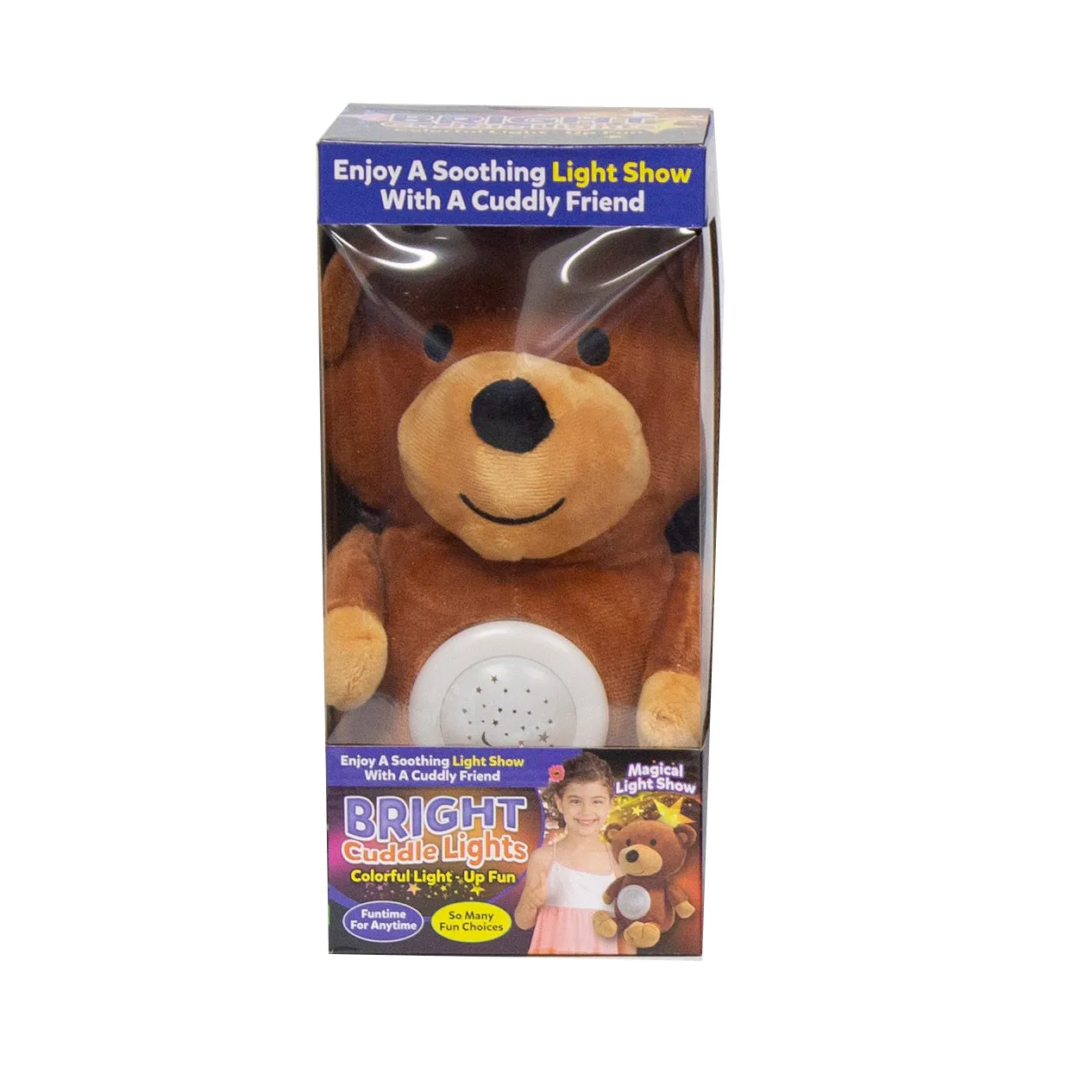 Bright Cuddle Lights - Colorful Light-Up Fun (Bear)