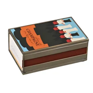 Celebrate with Champagne Matchbox Cover