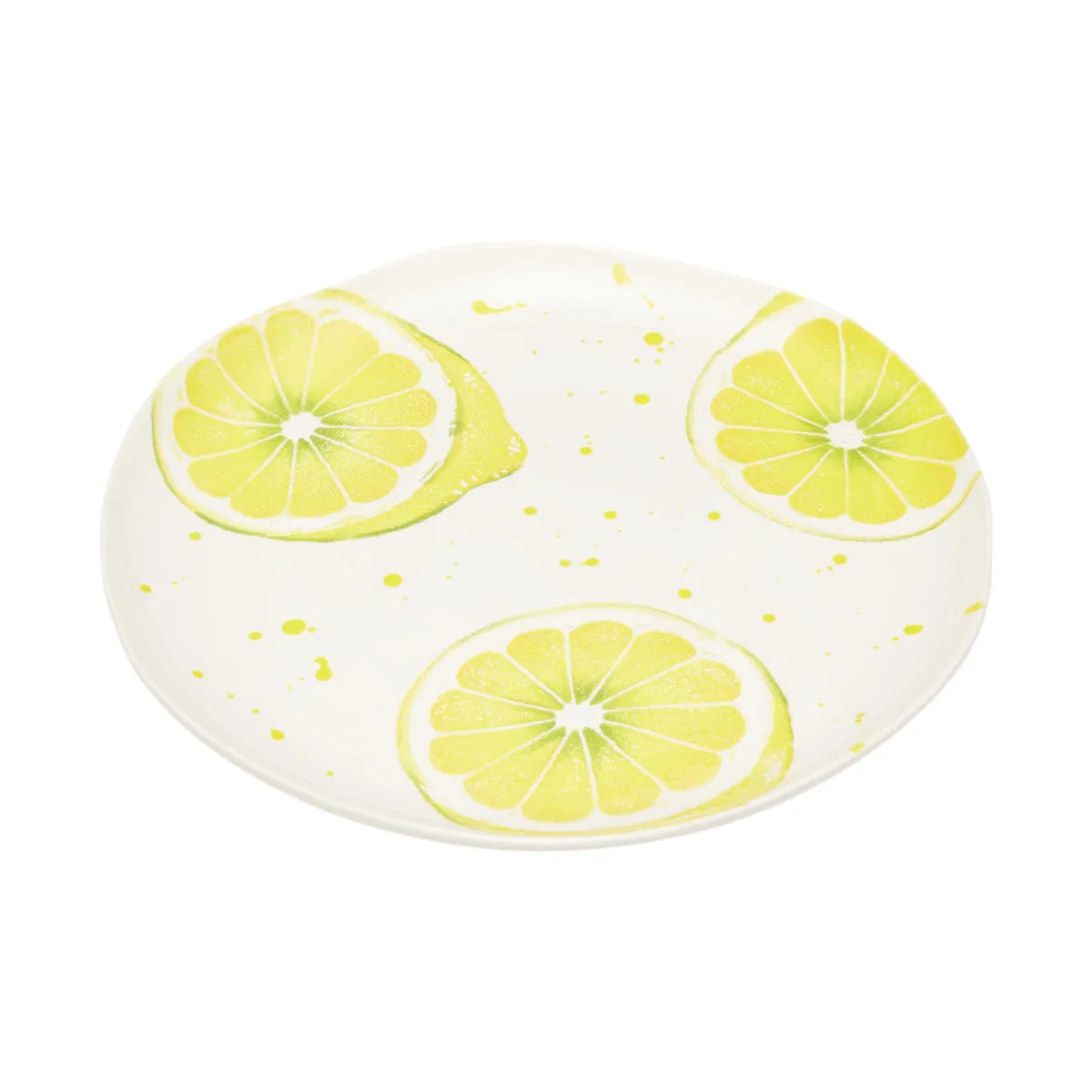 Ceramiche Fabbro Lemons Round Platter 42cm