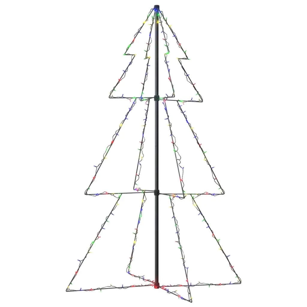 Christmas Cone Tree 200 LEDs Indoor and Outdoor 98x150 cm
