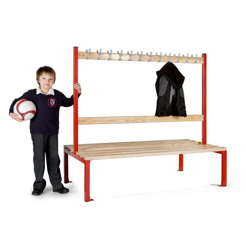 Cloakroom Island Seating Double Sided, Junior Height