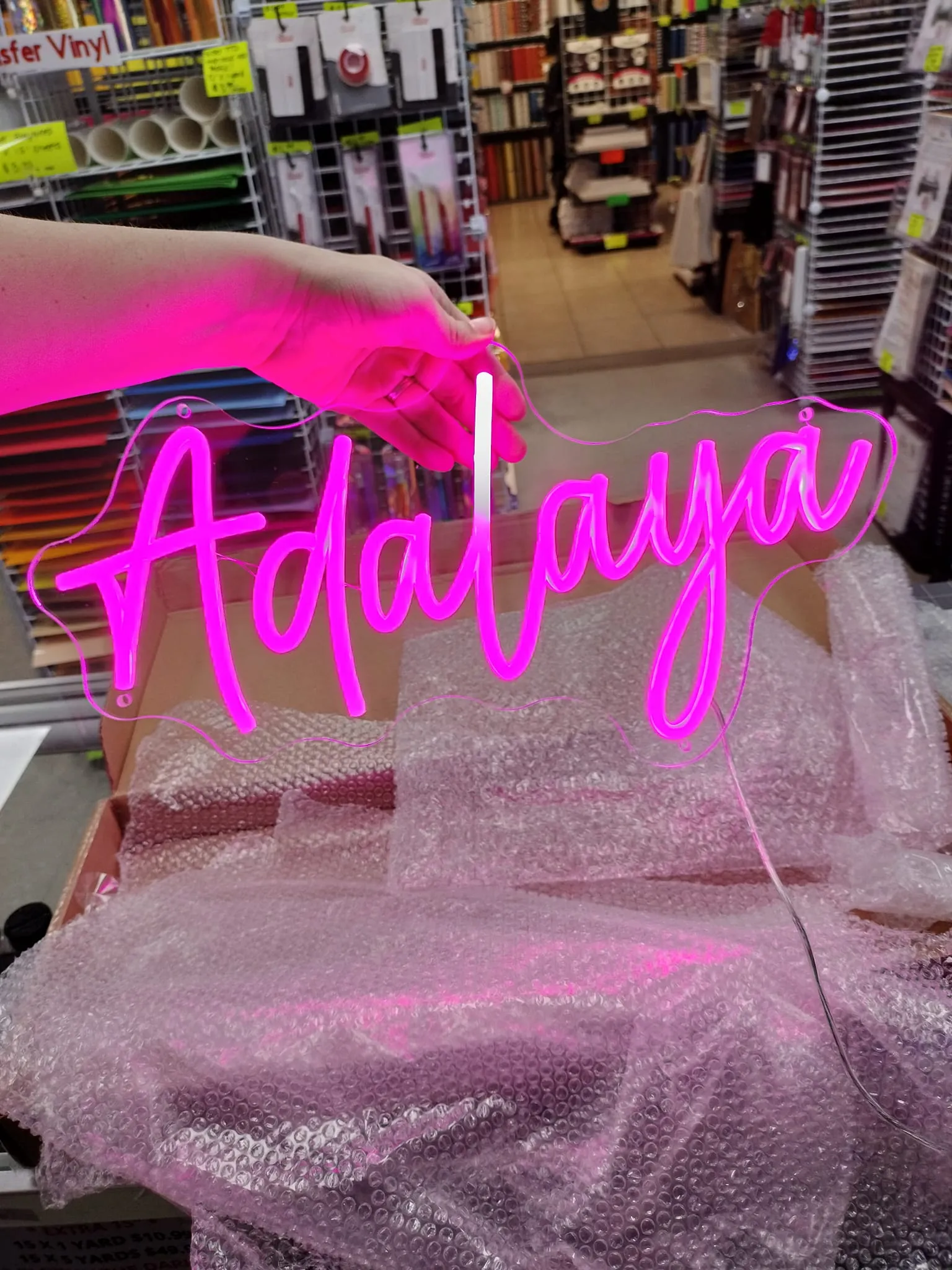 Custom LED Light Sign | LED Light Up Sign | Name Neon Light