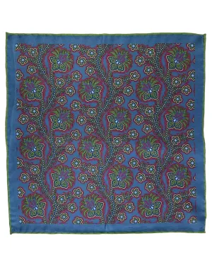 DÉCLIC Segal Paisley Hanky - Blue