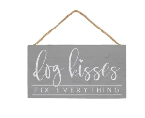 Dog Kisses Sign