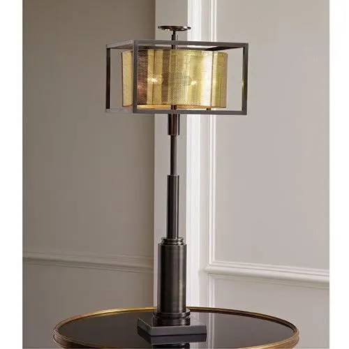 Double Shade Table Lamp