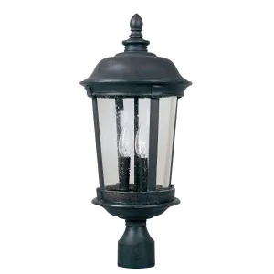 Dover DC 26 in. 3 Lights Lantern Head Bronze Finish