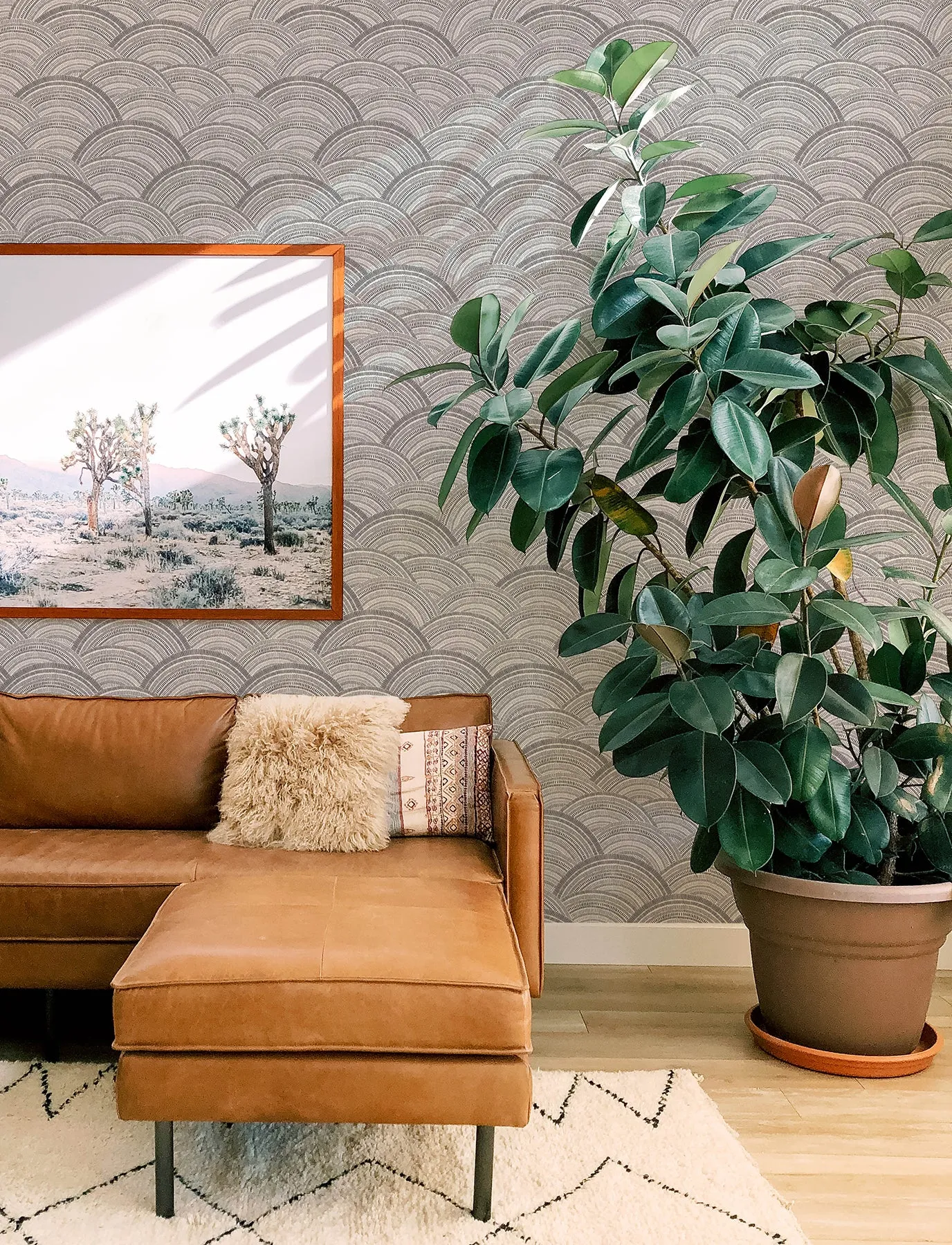Encircle Geometric Wallpaper