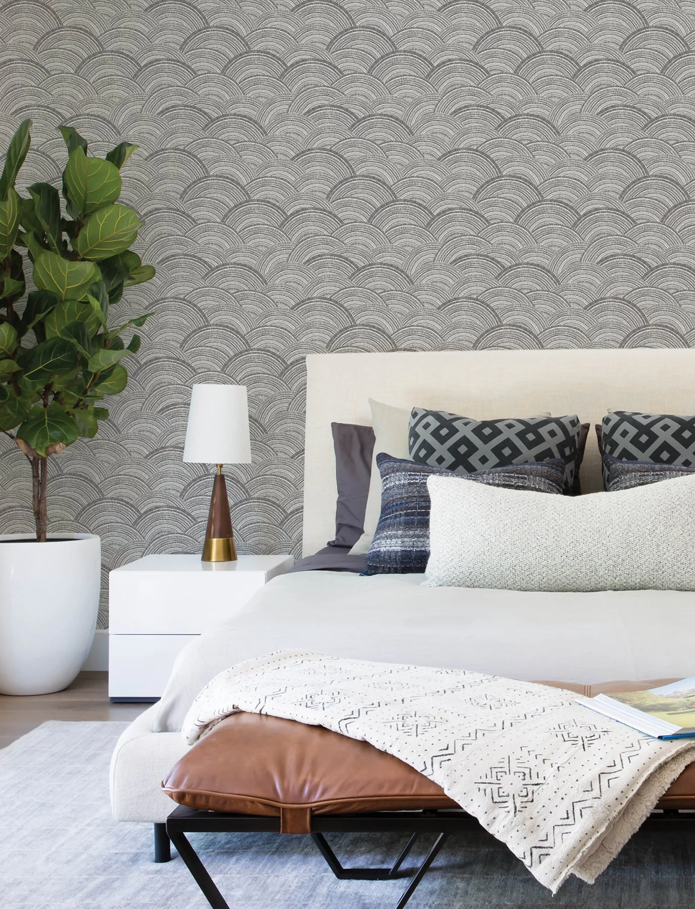 Encircle Geometric Wallpaper