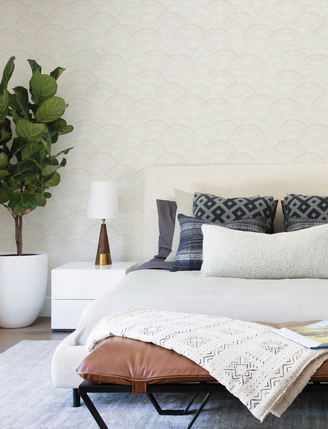 Encircle Geometric Wallpaper