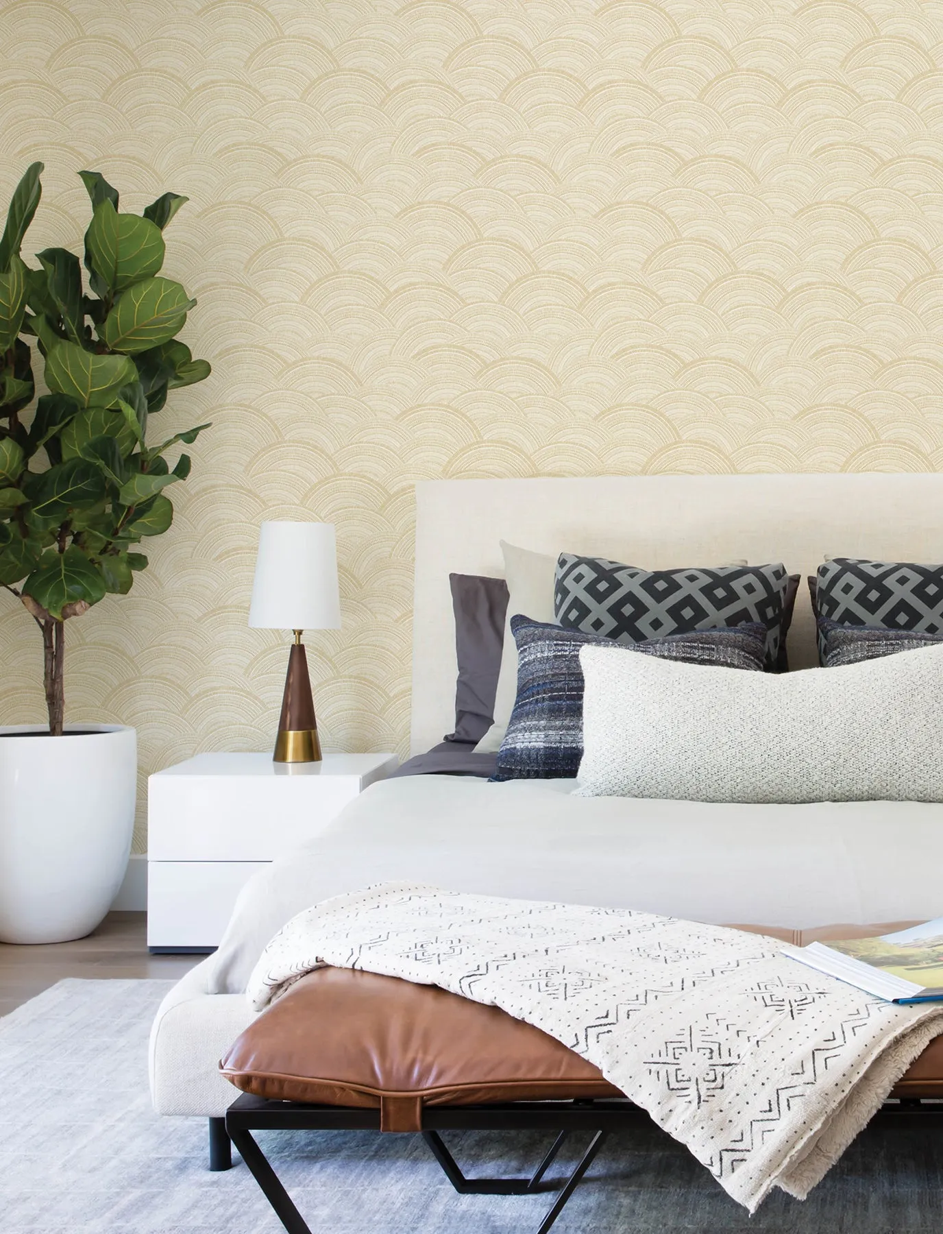 Encircle Geometric Wallpaper