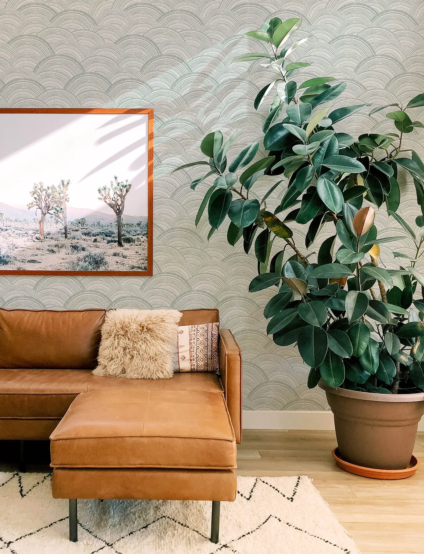 Encircle Geometric Wallpaper