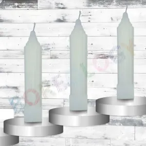 European Pillar Candle (White)