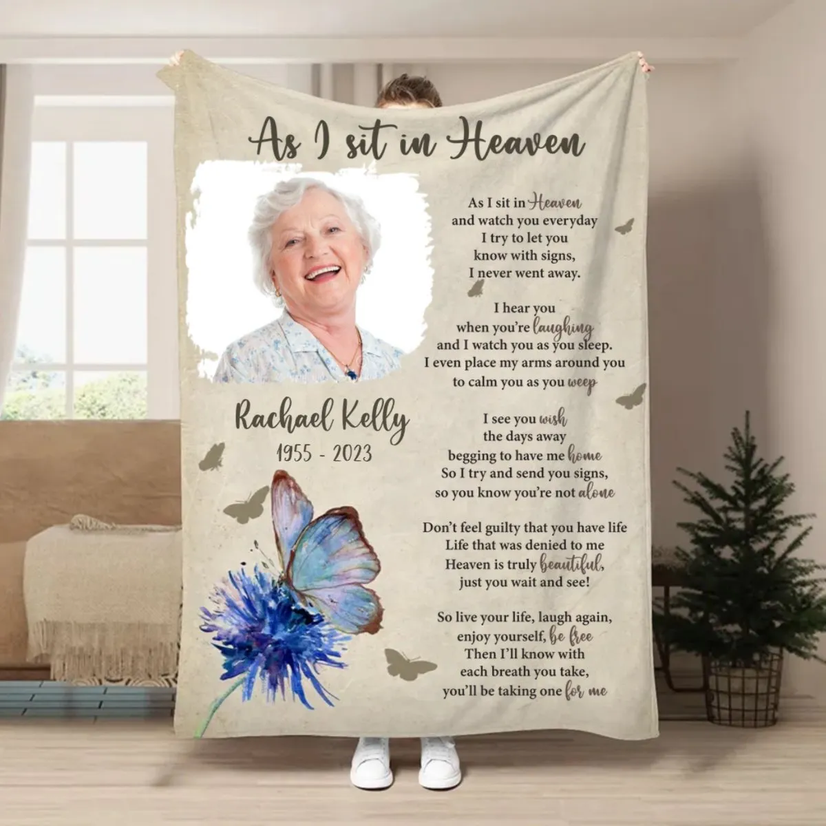 Family - Custom Photo I Try To Let You Know With Signs - Personalized Blanket (TB)