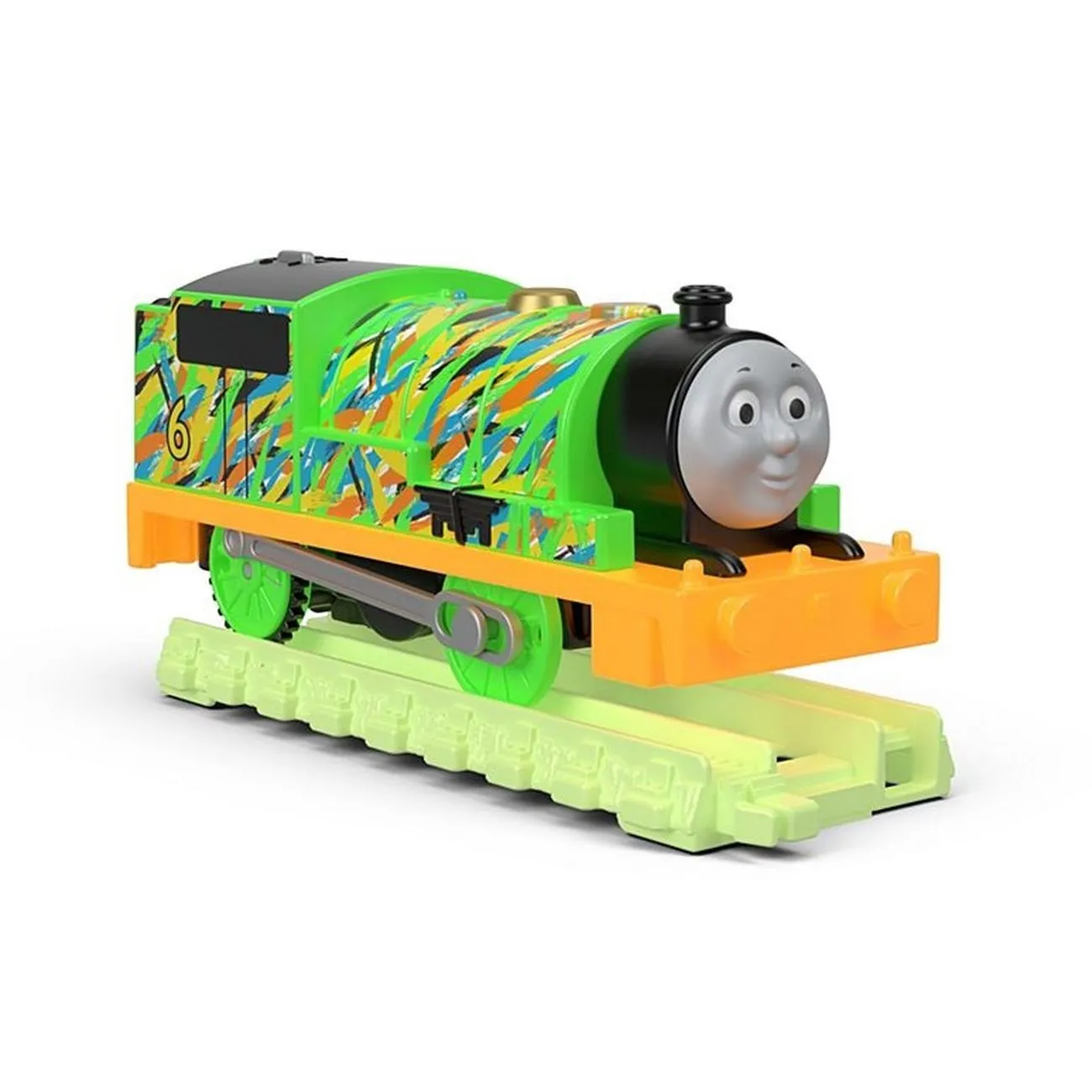 Fisher-Price Thomas & Friends Trackmaster Motorized Engine Hyper Glow Percy