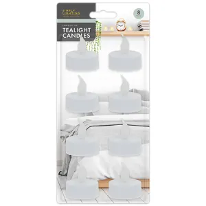 Flameless LED Tealights, 8 Pack