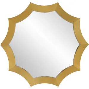 Flare Round Wall Mirror