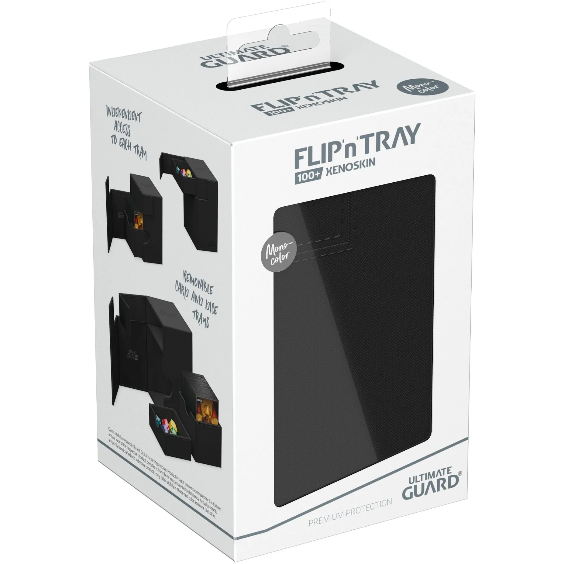 Flip'n'Tray Xenoskin 100  Black Monocolor