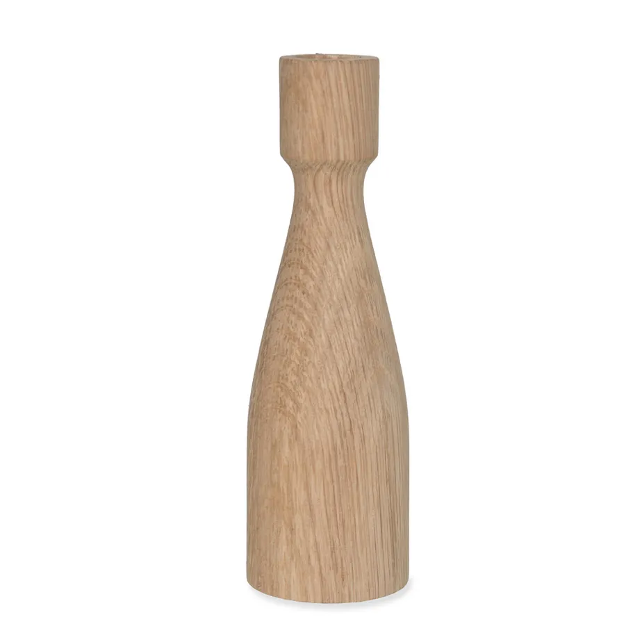 Garden Trading Hambledon Oak Candlesticks