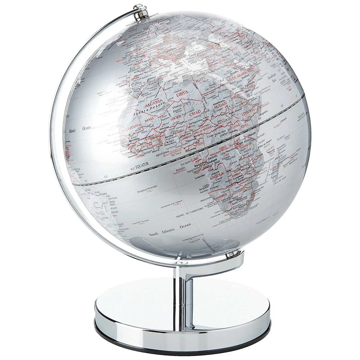 Gentlemen's Hardware Globe Light 10 inch Silver