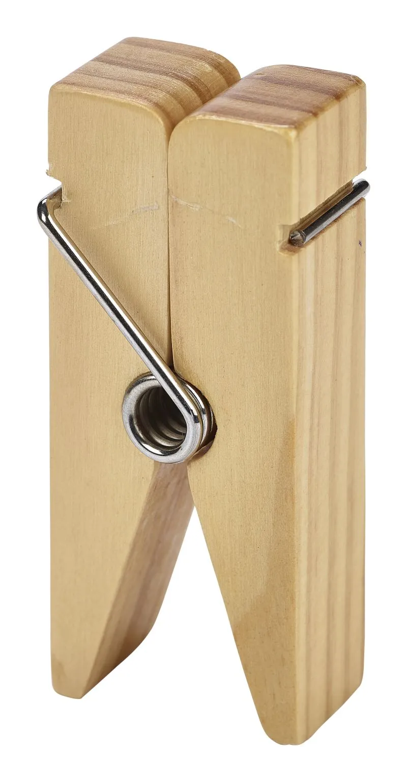 Genware PEG10 Wooden Peg Sign Holder